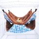 thumbnail image 5 of Hamaca colgante de doble capa para animales pequeños, jaula cálida, cama colgante para mascotas Conejo azul, 5 of 9