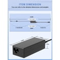 thumbnail image 4 of Cargador SLRIOYS 90W 19.5V 4.62A para laptops Dell Inspiron, 4 of 7
