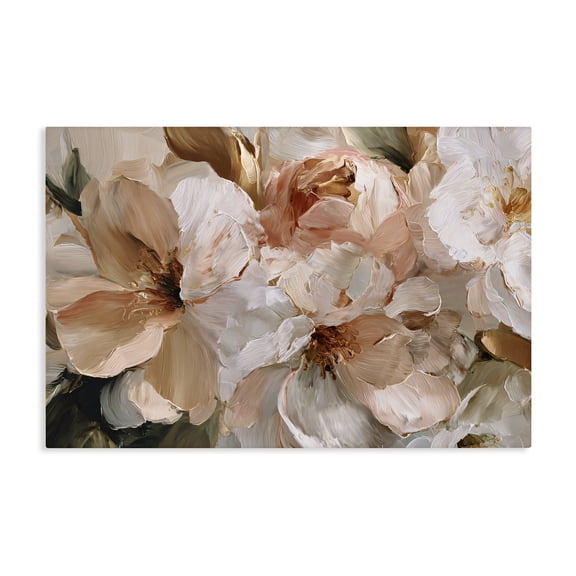 Stupell Industries Contemporary Pink Brushstroke Petals Canvas Art, 24 x 16, by Jacky Ngan