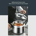 thumbnail image 3 of Aluminum Pressure Cooker, Large Capacity Anti Stick Explosion Proof Pressure Canner Cookware Rice Cooker with Safety Valve, Large Capacity Pressure Pot for Commercial Household, 3 of 7