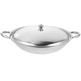 thumbnail image 1 of Casserole en Acier Inoxydable, Casserole Portable avec Couvercle, 1 of 6