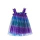 thumbnail image 1 of Odeerbi Niñas Verano Gradiente Tul Vestido Sparkly Sequin Slip Correa Vestido Camisola Sin Mangas Vestido de Malla, 1 of 4