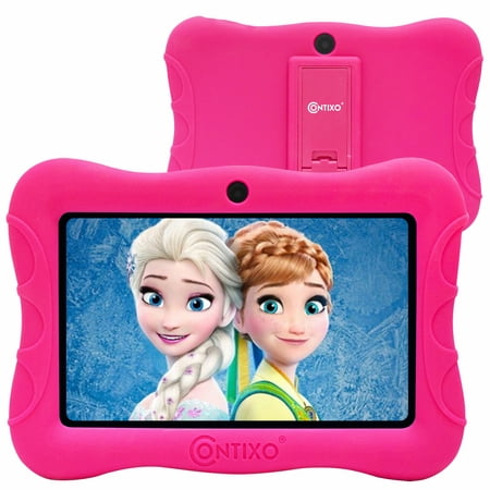Contixo 7” Kids Learning Tablet V9-3 Android 9.0 2GB RAM 16GB Storage WiFi Camera for Children Infant Toddlers Kids Parental Control w/Kid-Proof Protective Case (Best Ios Parental Control App)