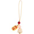 thumbnail image 3 of Bodhi Charcoal Cat Paw Phone Chain for Women Multi Functional Keychain Pendant Bringing Wealth, 3 of 5