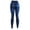 Blue, variant on POIUYTR Jean Look Leggings for Women High Waist Tummy Control Ripped Denim Jeggings Soft Stretch Skinny Seamless Full Leggings with Pockets