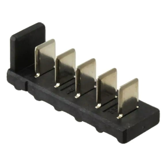 5787334-1 Connector Header 5 Position 5.00MM Male Blades Through Hole :RoHS