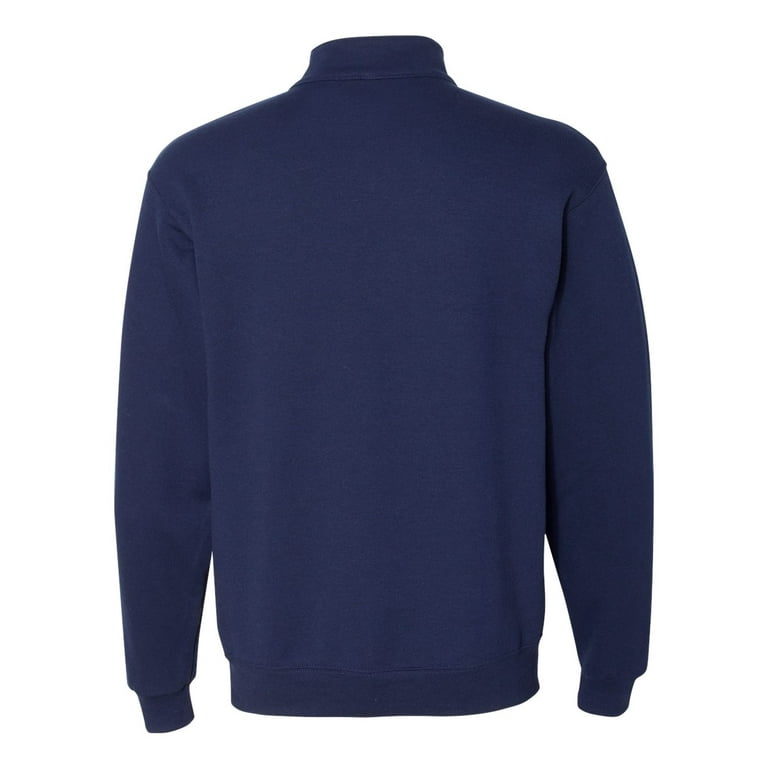 Fruit Of The Loom SF95R Men s 7.2 oz. Sofspun Quarter Zip Sweatshirt Walmart