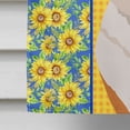thumbnail image 4 of Summer Sunflowers Red Cardigan Corgi Flag Canvas House Size, 4 of 5