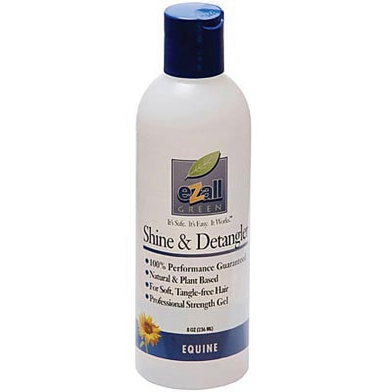 Wl-69-4050 Weaver Ezall Shine Detangler Horse Hair Care Conditioner Shampoo 8 Oz