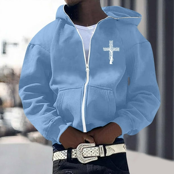 WILLBEST Sudaderas para Hombre, Sudadera Informal con Capucha, Jersey De Manga Larga con Diseño para Otoño e Invierno, Ropa De Abrigo De Moda, Ropa De Calle Cómoda XGrande