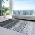 thumbnail image 6 of Addison Rugs Chantille Indoor/Outdoor Transitional Lines Gray Washable Rectangle Rug, 9' x 12', 6 of 6