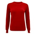 thumbnail image 3 of Women Casual Solid Color Bottoming Shirt Slim High Collar Knitted Long Sleeved Top Thermal Underwear Top for Women 3xl Tall Mens Long Thermal Underwear Bottoms Thermal Underwear Top for Women Pack, 3 of 4