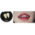 thumbnail image 2 of Yuarrent Cosplay Halloween dentaduras postizas diablo zombi hombre lobo caja empaquetada regalo accesorio disfraz fiesta vampiro fluorescente Kits de decoración para fiestas 15mm 4＃, 2 of 5