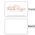 thumbnail image 4 of Etiqueta de tarjeta de agradecimiento rosa, tarjeta de regalo de agradecimiento, embalaje de regalo, inserto decorativo, tarjeta en inglés, 4 of 6