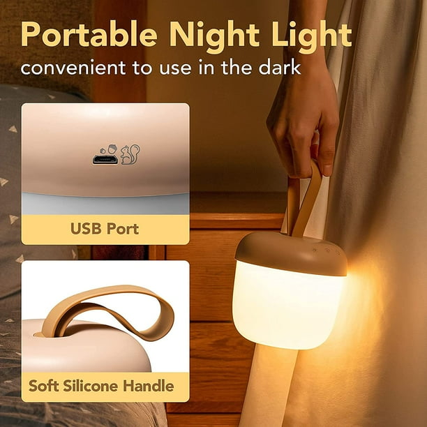 Battery operated night light for nursery 2025