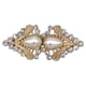thumbnail image 4 of Suéter Chal Boca de Pato Clip Suéter Cuello con Broche de Capa Cuello de Cárdigan Oro, 4 of 9