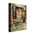 thumbnail image 2 of Trademark Fine Art 'Blue Paris Bistro II' Canvas Art by Sandy Lloyd, 2 of 4