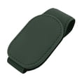 thumbnail image 1 of Clip para gafas de visera, duradero y universal, para recibos de efectivo y tickets. Verde oscuro, 1 of 9