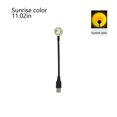 thumbnail image 2 of Transemion USB Projector LED Protection Lamp Interior Background Rainbow/Sunset Flashless 18cm/28cm/36cm Portable Light Party sunrise 28cm 1Set, 2 of 6