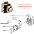 thumbnail image 3 of Pestillo de botón Speravity 5 unids/set Accesorios para automóviles para autocaravanas yates, 3 of 6