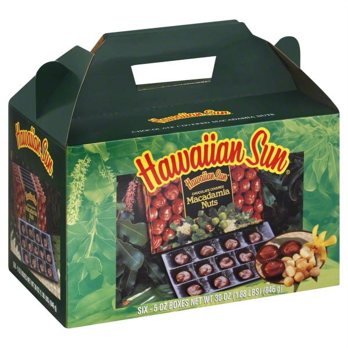 Hawaiian Sun Products Hawaiian Sun Macadamia Nuts, 6 ea - Walmart.com