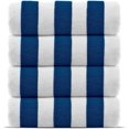 thumbnail image 1 of EcoNesxp Pack Grandes Serviettes de Spa 30 Pouces Bleu Royal, 1 of 5