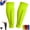 Green, variant on Shin Defender Shin Guards Kids - Soccer Shin Guards with Honeycomb Impact Pads, Lightweight Breathable Moisture-Wicking Calf Sleeve & Silicone Anti-Slip Strips for Youth/Adult Football