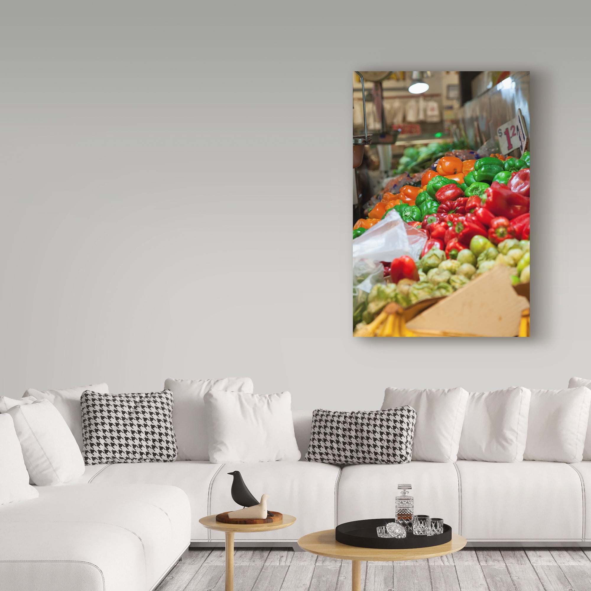 Trademark Fine Art 'Grand Central Market' Canvas Art by Chris Moyer
