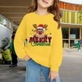 thumbnail image 2 of KVPLBQFD Christmas Bow Sweatshirt Teacher Christmas Shirt Junior Tops for Teen Girls Sweatshirt for Boys Black Tshirt Baby Clothes Girls Toddler Boys, 2 of 6