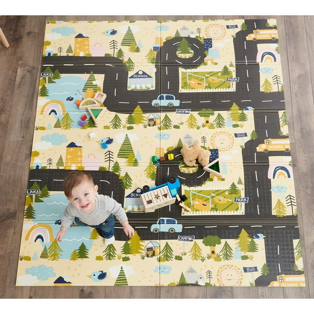 Regalo My Play Mat Reversible Foam Play Mat, Choose Color