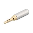 thumbnail image 1 of MYG 1pcs 3.5MM Audio Connector 3 Poles Headphone J ack Male Plug Repair Adapter, 1 of 8