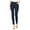 Blue - navy, variant on I.N.C Womens Exposed-Button Casual Trouser Pants, Green, 2