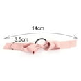 thumbnail image 7 of SPRING PARK Women Hair Checker Bow Ball Layers Elastic Hair Band Bands Tie Ponytail, 7 of 7