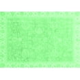 thumbnail image 1 of Ahgly Company Indoor Rectangle Oriental Emerald Green Traditional Area Rugs, 5' x 7', 1 of 4