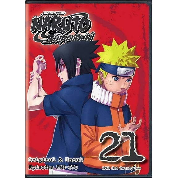 Naruto Shippuden Uncut Set 21 (DVD) [DVD]