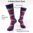 thumbnail image 2 of 12 Pack Dress Socks for Men- Fancy Argyle and Classic Pattern Dress Socks, 2 of 6