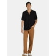 thumbnail image 2 of Tribekka 44 Men's Cotton Seed Stitch Button Front Polo Shirt, Sizes XS-2XL, 2 of 5