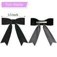 thumbnail image 2 of Topboutique Velvet Hair Bows Hair Clips,Handmade Hair Pins, Ponytail Holder Accessories,Hair Bow Barrettes Hair Decoration for Women Girls Kids Toddlers Teens,Black, 2 of 9