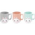 thumbnail image 1 of Paquete de 3 tazas de cepillo de dientes con diseño de conejito, tazas de baño irrompibles, tazas de baño de conejito de Pascua, sin BPA, tazas multicolores para beber, tazas de cepillo de dientes pa JAMW Sencillez, 1 of 5