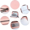 thumbnail image 4 of LQCrafK Leather Credit Card Holder Wallet RFID Blocking Secure Card Case Zipper, 4 of 6