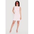thumbnail image 2 of Women's Ruched Side Boat Neck Mini Dress, 2 of 3