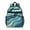 Blue Gold Marble, variant on Black Gold Marble Pattern Backpack for School,Cute School Bag,Schoolbag with Adjustable Shoulder Straps & Padded Back,15.25"x11.5"x5.25"
