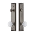 thumbnail image 2 of Grandeur Fifth Avenue Tall Plate Single Cylinder One Piece Knobset with Hyde Park Knob, 2 of 6