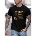 thumbnail image 1 of Camiseta informal de cuello redondo para hombre con estampado "Technics School of Music", camiseta de verano de manga corta para hombre, camiseta con gráfico de Music Craft School, 1 of 7