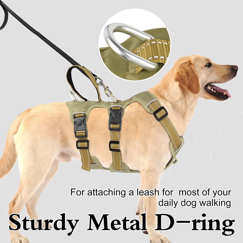 Pet Artist S-XL No Pull Dog Harness Escape Proof Reflective Adjustable Sport Vest with Handle