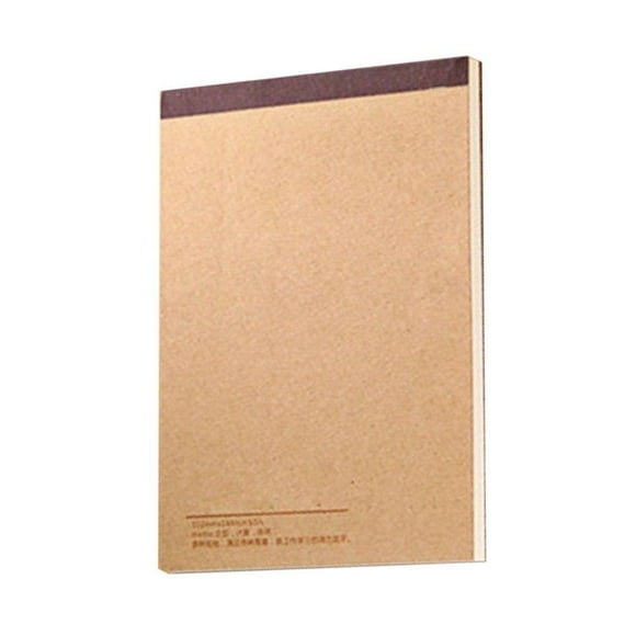 Ruiboury Art Supplies Kraft Paper Cover Sketch Books Graffiti Hand Painting Books for Drawing/Calculating