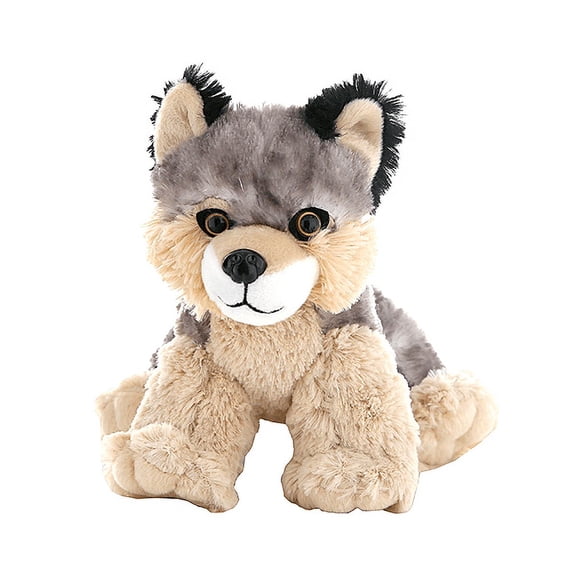 Wolf "Timber" Hand Stuffed Plush Animal 8inch