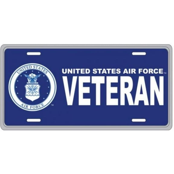 U.S. Air Force Veteran License Plate