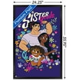 thumbnail image 3 of Disney Encanto - Sister Goals Wall Poster, 22.375" x 34", Framed, 3 of 3