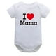 thumbnail image 4 of Ropa de bebé para recién nacido, mono infantil para niños y niñas, Pelele de manga corta con estampado de letras, monos para niños pequeños de 0 a 12 meses, 4 of 4